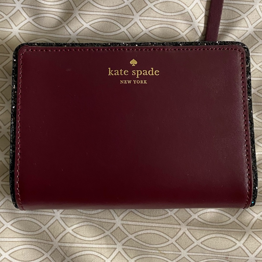 Kate Spade Burgundy wallet